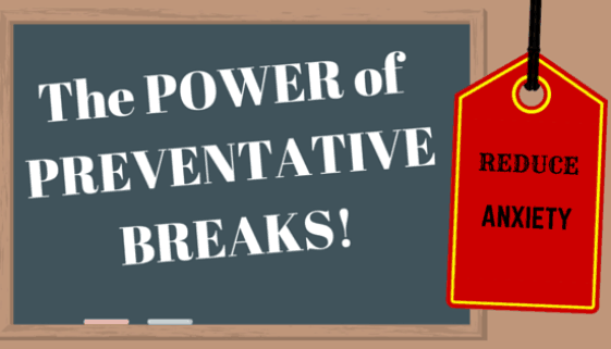 POWER OF PREVENTATIVE BREAKS